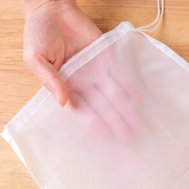 1/5Pcs Reusable Nut Milk Bags