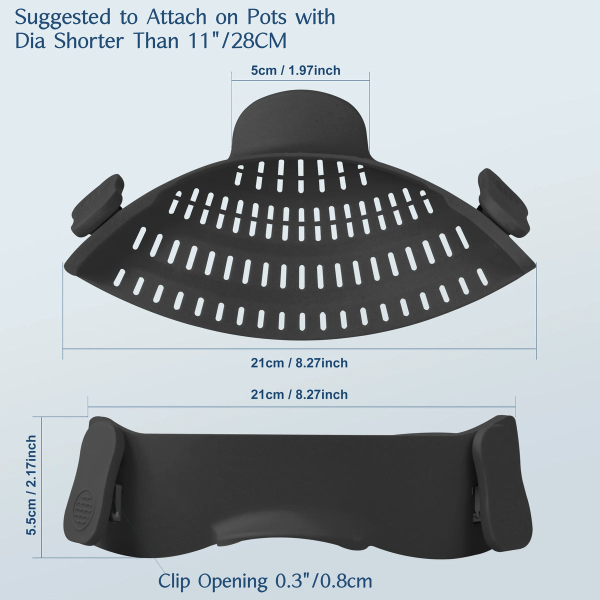 1pc, Strainer, Silicone Pot Strainer